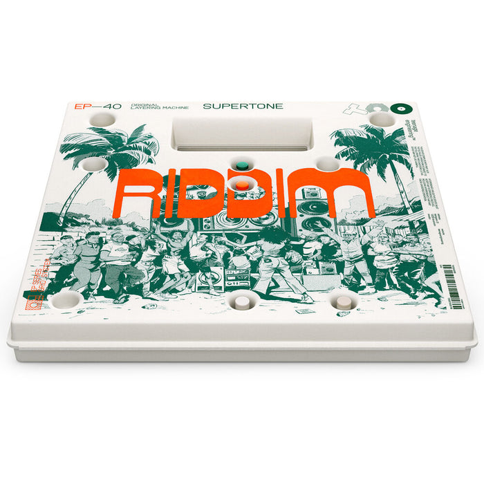 Teenage Engineering EP-40 RIDDIM Sampler Composer + EP-2350 TING Handheld Microphone Launch Kit