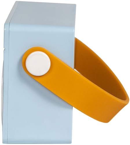 Crosley CR3050A-SB Mini Boombox Retro Portable Bluetooth Speaker with LED Lights, Sky Blue