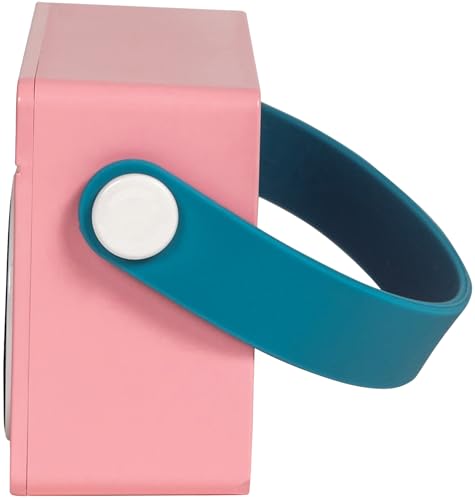 Crosley CR3050A-FG Mini Boombox Retro Portable Bluetooth Speaker with LED Lights, Flamingo