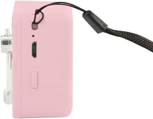 Crosley CR3029A-PI Portable Mini Turntable Bluetooth Speaker, Pink