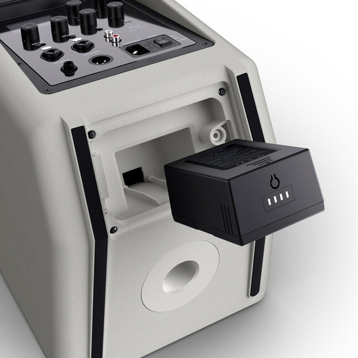 LD Systems ANNY 8 Portable Battery-Powered 8" Bluetooth PA Speaker with Mixer and Bodypack/Headset Mic (Gray)