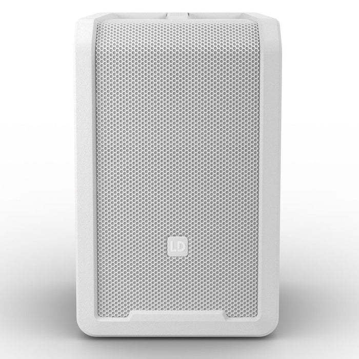 LD Systems ANNY 8 Portable Battery-Powered 8" Bluetooth PA Speaker with Mixer and Bodypack/Headset Mic (White)