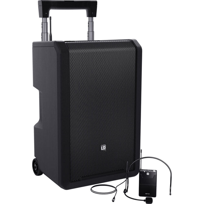 LD Systems ANNY 10 BPH Battery-Powered Bluetooth PA 10" Speaker with 1 Headset Microphone (B47: 470 to 490 MHz)