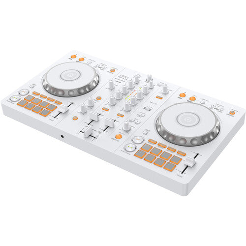 Pioneer DJ DDJ-FLX4 2-deck rekordbox and Serato DJ Controller - White ...