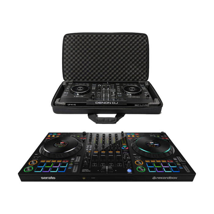 Pioneer DJ DDJ-FLX10 DJ Controller + Magma CTRL Case XXL Plus II