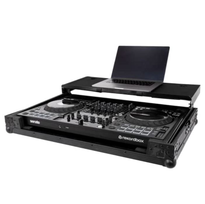 Pioneer DJ DDJ-FLX10-W 4-channel DJ controller + Headliner Flight Case with Laptop Platform