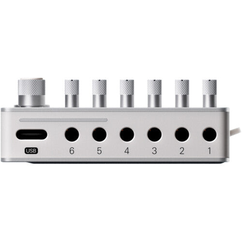 teenage engineering TX-6 Ultraportable Pro Mixer, Audio Interface, and Recorder (Silver)