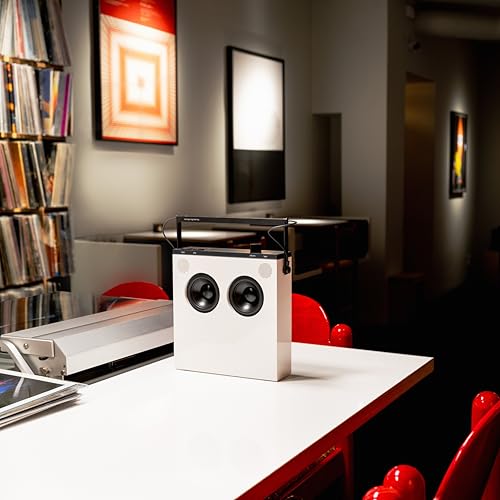 teenage engineering OB-4 Magic Radio, Recorder, and Speaker with Bluetooth (White)