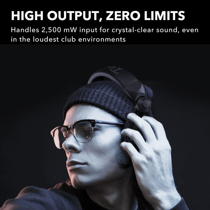 Technics EAH-DJ1200 On-Ear DJ Headphones (Black) (Open Box)