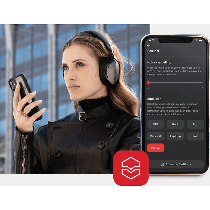 V-MODA M-200 Noise-Canceling Wireless Over-Ear Headphones