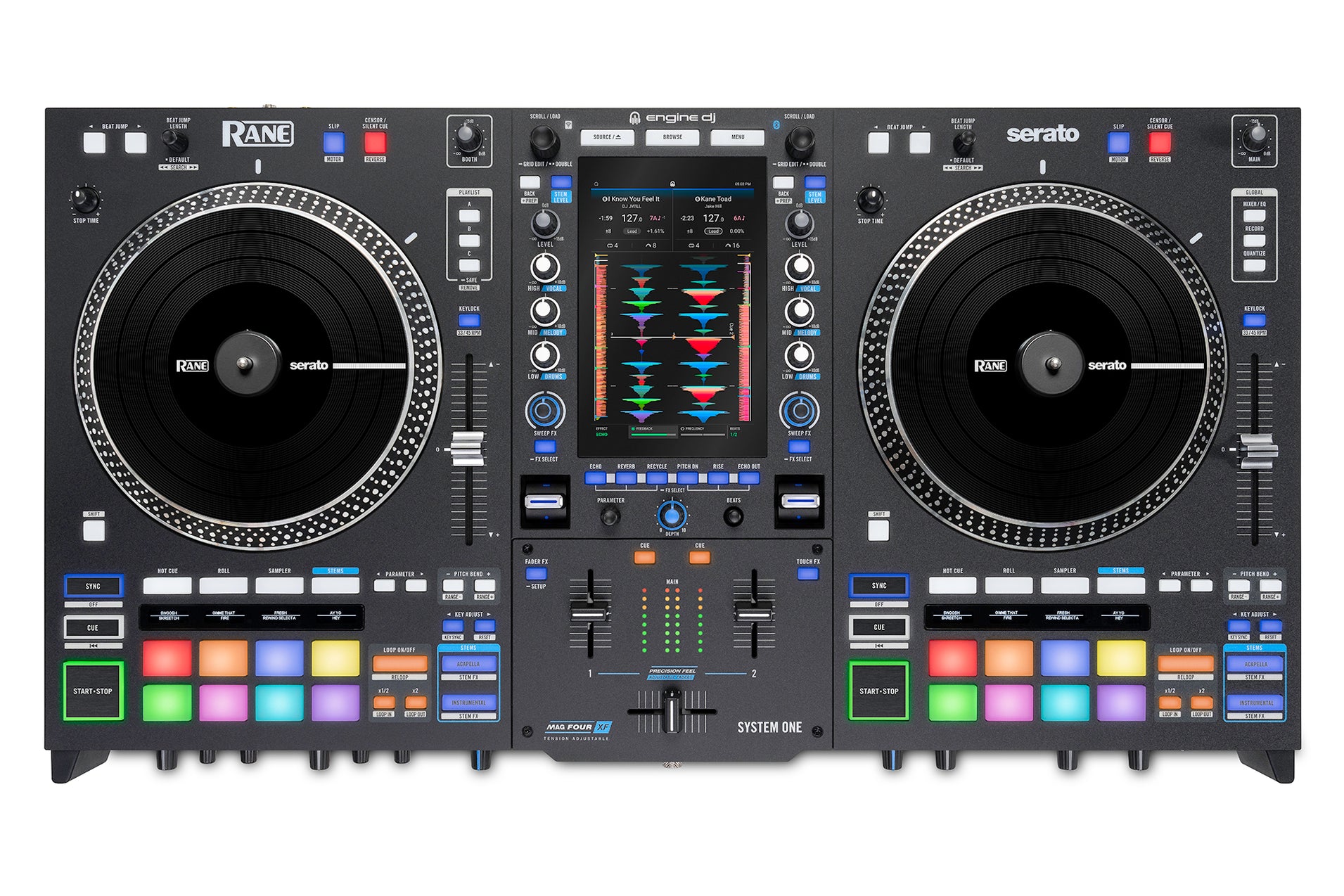 Rane Dj System One All-in-One Standalone Motorized DJ System — Rock and ...
