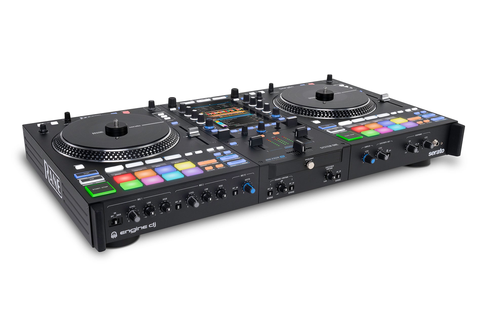 Rane Dj System One All-in-One Standalone Motorized DJ System — Rock and ...
