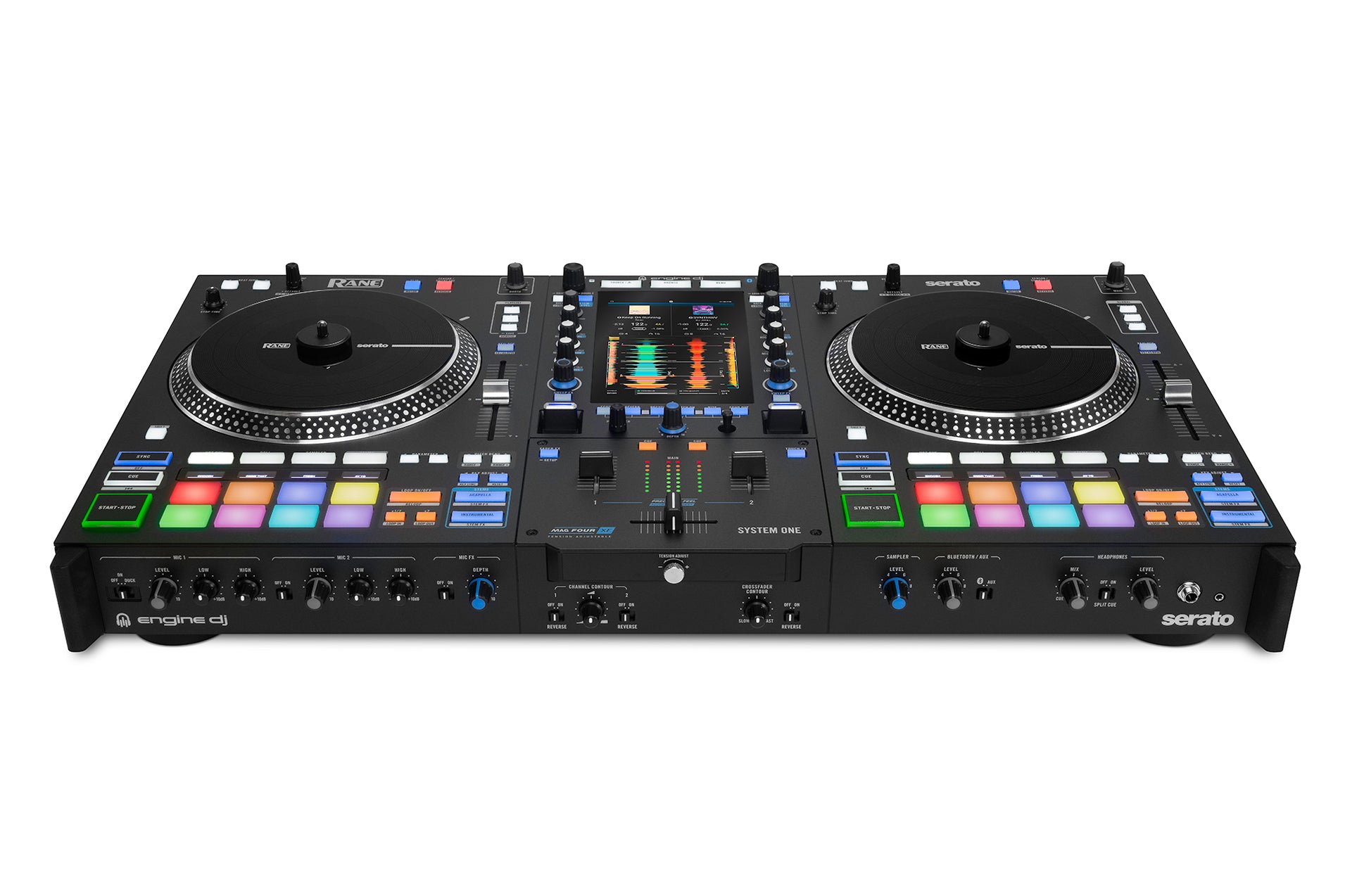 Rane Dj System One All-in-One Standalone Motorized DJ System — Rock and ...