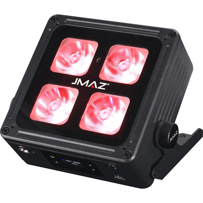 JMAZ MAD PAR 4IP Battery-Powered Outdoor RGBWA+UV LED Light with Wireless DMX (6-Pack)