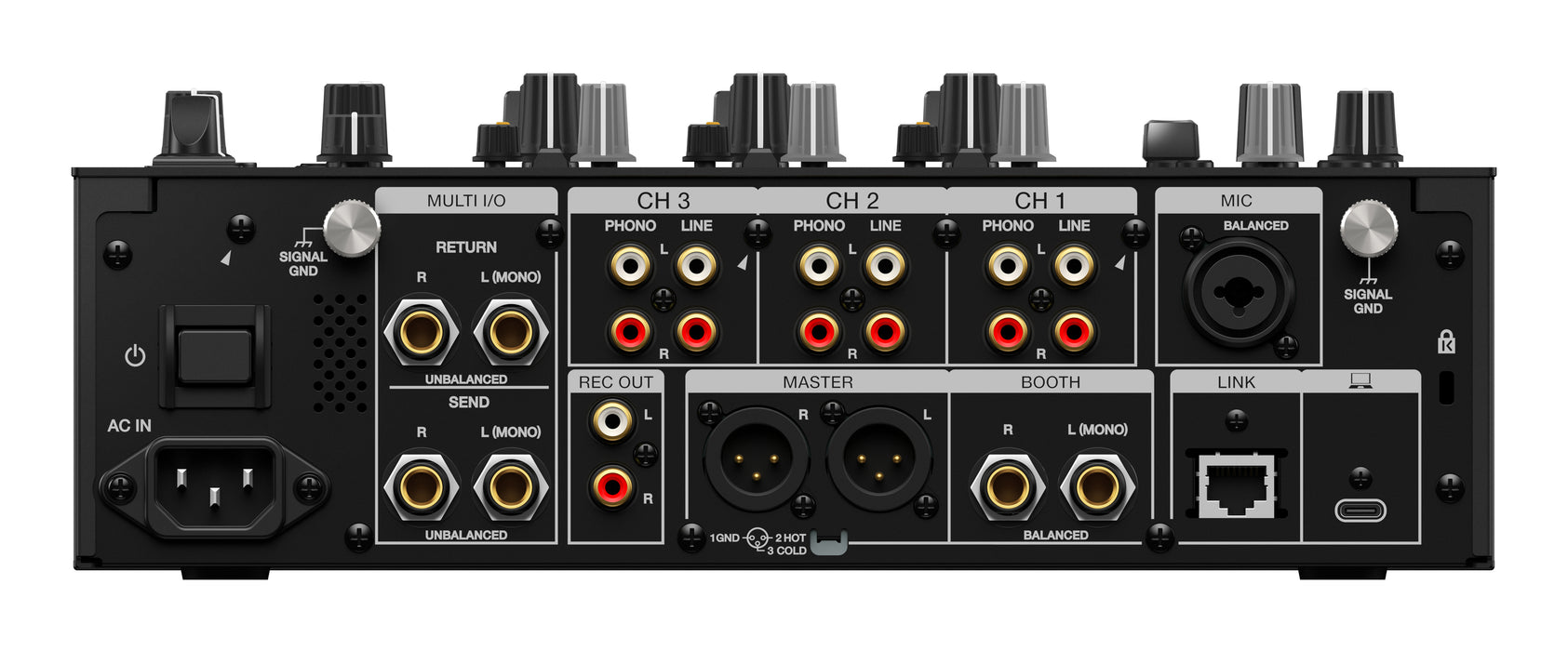 AlphaTheta DJM-V5 Next-generation 3-channel DJ mixer