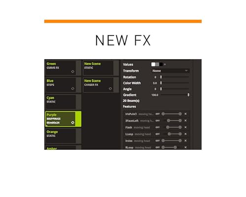 American DJ myDMX 5 Express DMX Lighting Control Software/Hardware for Mac/PC