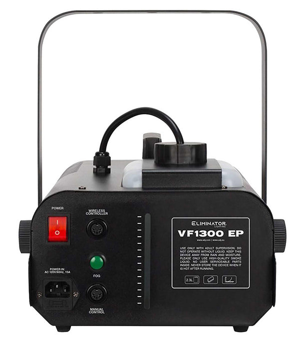 Eliminator Lighting VF1300 EP 1100W Mobile Fog Machine with Remote
