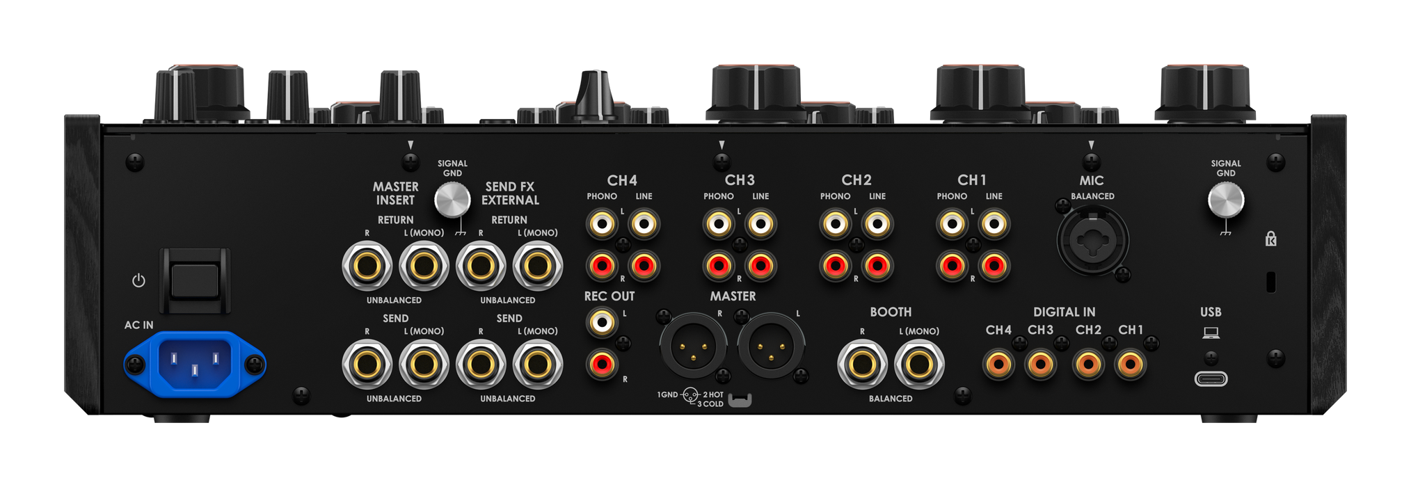 AlphaTheta Euphonia Professional Rotary Mixer + Odyssey Case (VUATEUPHONIA)