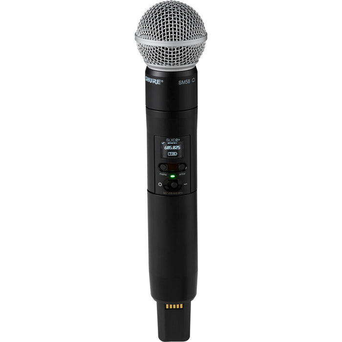 Shure SLXD24+/58 Digital Wireless Handheld Microphone System with SM58 Capsule (G57: 470 to 608 MHz)