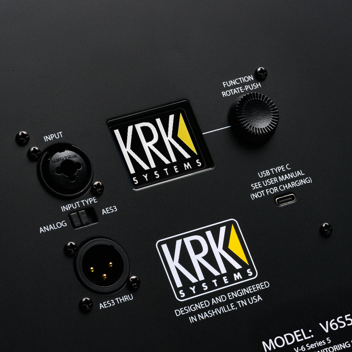 KRK V6S5-NA V6 Series 5 Studio Monitor North America 120V