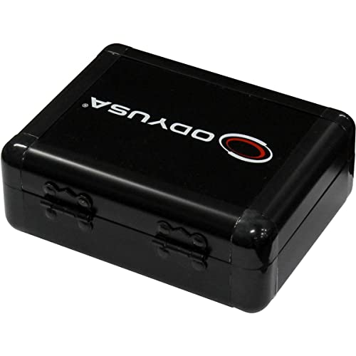 Odyssey Krom Series 5 x 1.5 x 3.1" Compact Utility Accessory Case (Black)