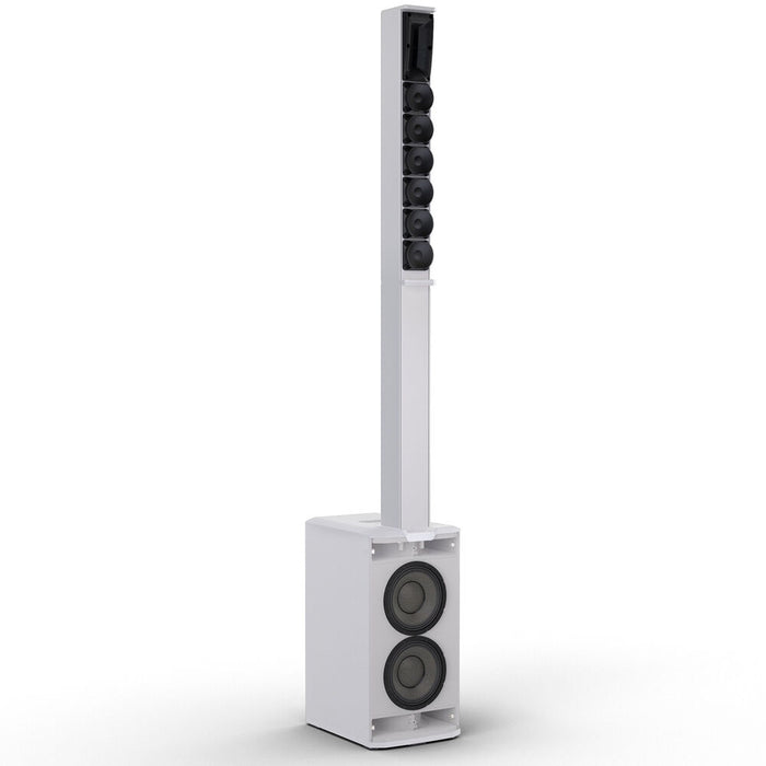 LD Systems MAUI 11 G3 MIX Portable 2060W Powered Column PA System (White)