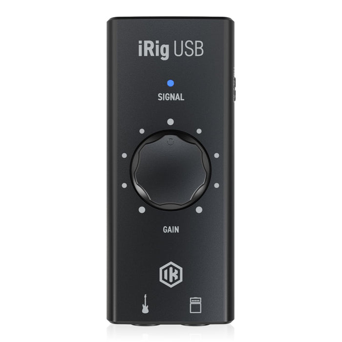 IK Multimedia iRig USB Guitar Audio Interface with USB-C