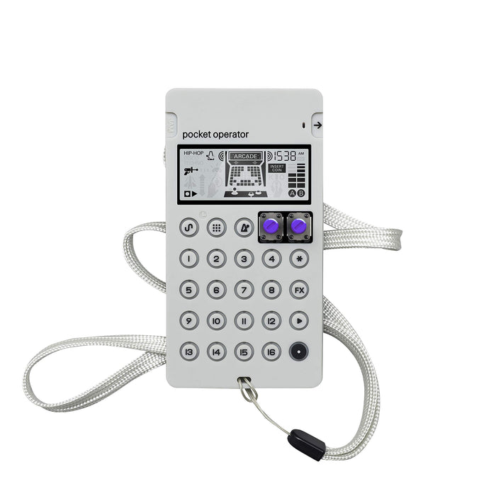 Teenage Engineering CA-X Light Grey Silicon Pro Case for Pocket Operator