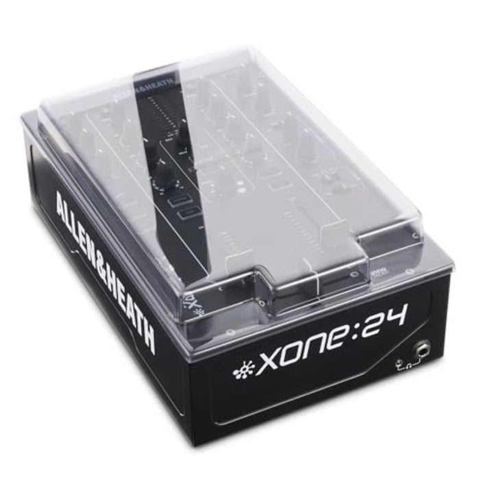 Allen & Heath Xone:24C Professional 2+1 Channel Hybrid DJ Mixer with USB-C Interface + Decksaver