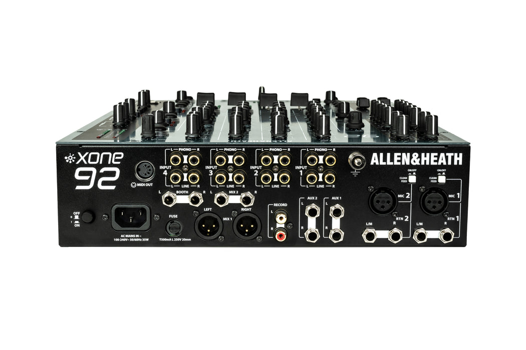 Allen & Heath XONE:92 MK2 Analog 4-channel DJ Mixer