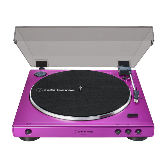 Audio-Technica AT-LP60X-PL Limited Edition Fully Automatic Belt-Drive Turntable (Purple)