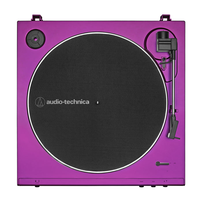 Audio-Technica AT-LP60X-PL Limited Edition Fully Automatic Belt-Drive Turntable (Purple)