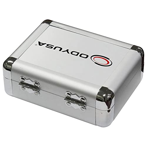 Odyssey Krom Series 5 x 1.5 x 3.1" Compact Utility Accessory Case (Silver)