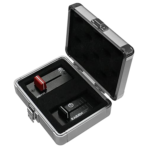 Odyssey Krom Series 5 x 1.5 x 3.1" Compact Utility Accessory Case (Silver)