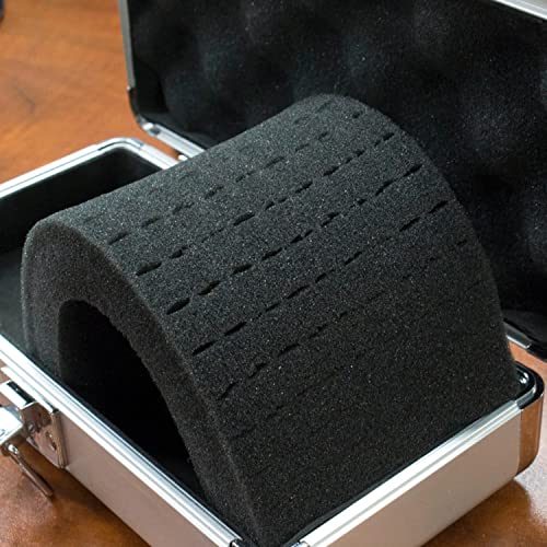 Odyssey Krom Series 5 x 1.5 x 3.1" Compact Utility Accessory Case (Silver)