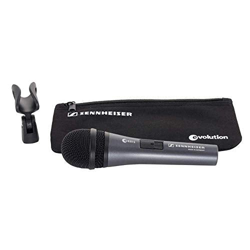 Sennheiser e825S Handheld Cardioid Dynamic Microphone with On/Off Switch