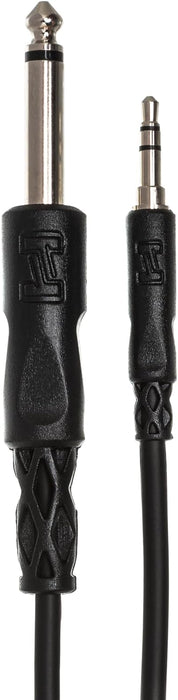 Hosa CMP-110 Mono Interconnect 1/4 in TS to 3.5mm TRS 10 ft