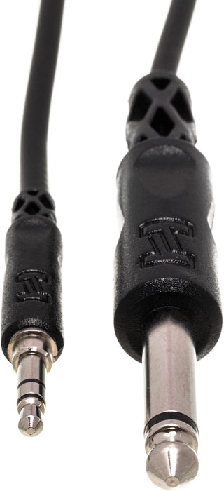 Hosa CMP-110 Mono Interconnect 1/4 in TS to 3.5mm TRS 10 ft
