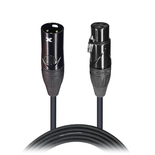 ProX XC-MIC05 5 FT Balanced XLR-F to XLR-M High Performance Microphone Cable