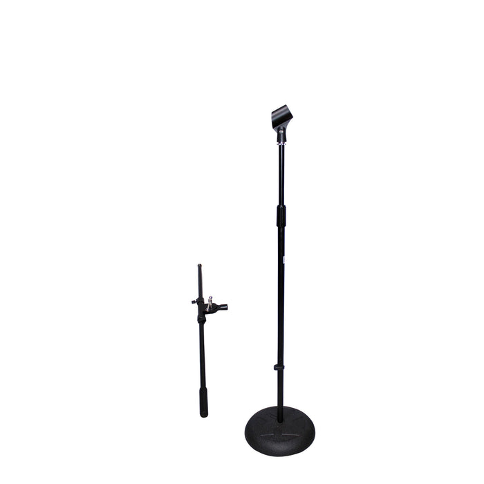 ProX T-MIC06 Round Base Microphone Stand with Boom