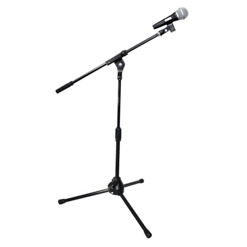 ProX T-MIC05 Short Tripod Microphone Stand with Boom