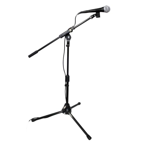 ProX T-MIC05 Short Tripod Microphone Stand with Boom