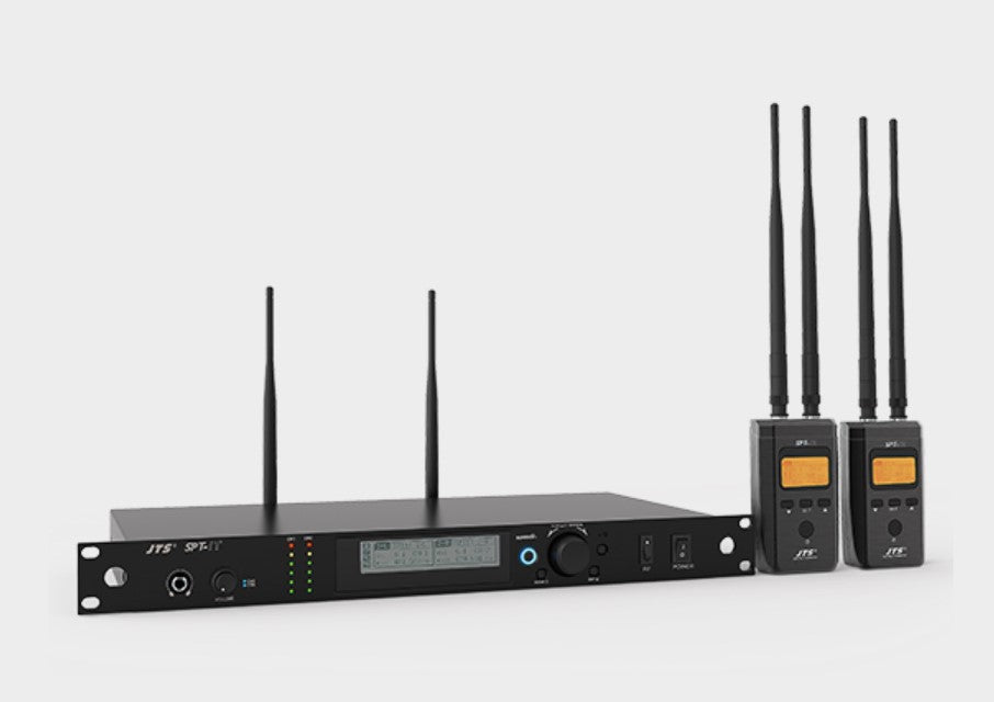 1 x SPT-1T UHF Wireless Audio Transmitter + 2 x SPT-1R UHF Wireless Audio Receiver