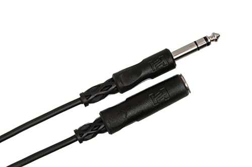 Hosa Technology Stereo 1/4" Female Phone to 1/4" Male Phone TRS Cable - 25' - Coiled