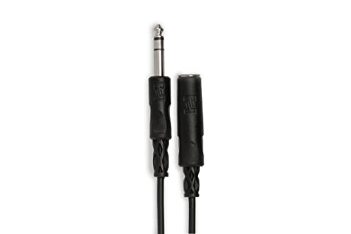 Hosa Technology Stereo 1/4" Female Phone to 1/4" Male Phone TRS Cable - 25' - Coiled