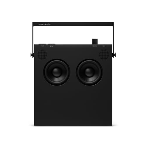 Teenage Engineering OB-4 Magic Radio, Recorder, and Speaker with Bluetooth (Matte Black)