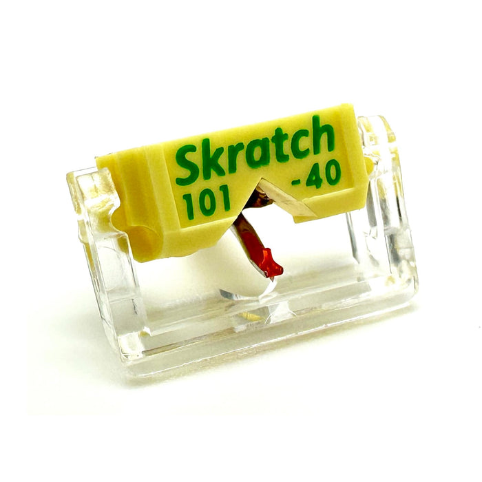 Jico J-AAC0895 2-Pack Skratch 101-40 Replacement Stylus for JICO J44A 7, J44D, IMPACT, Shure M44-7 and M44G