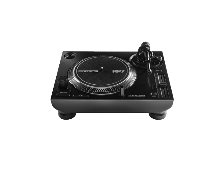 Reloop RP-7 Professional 7-Inch Direct-Drive DJ Turntable (Open Box)