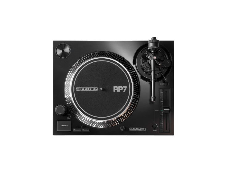 Reloop RP-7 Professional 7-Inch Direct-Drive DJ Turntable (Open Box)