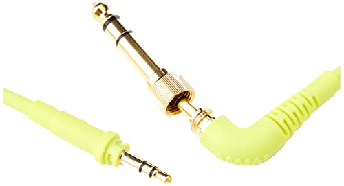 AIAIAI 3.5mm Coiled Cable with 1/4" Adapter (4.9 to 10.5', Neon)